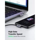 Дата кабель USB 2.0 AM to Type-C 1.0m US176 Both Angled 3A (Black) Ugreen (20856) - зображення 6