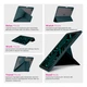 Чехол для планшета Armorstandart Y-Type PEN Xiaomi Redmi Pad 2 Pine Green (ARM87409) - изображение 3