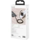 Дата кабель USB-C to Lightning 2.0m Cafule Metal PD 20W black Baseus (CATLJK-B01) - изображение 5