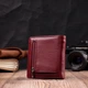 Гаманець ST Leather З натуральної шкіри Бордовий (19467) - зображення 2