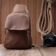 Сумка Vintage Женская с одной лямкой через плечо из экокожи Коричневая (22764) - изображение 3