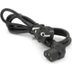 Кабель живлення C13 1.5m 0.75mm2 90° corner Voltronic (PC-186A CEE7/7-C13-CCA15) - зображення 2