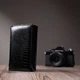Гаманець ST Leather Три складення з натуральної шкіри Чорний (22707) - зображення 4