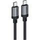 Дата кабель USB-C to USB-C 1.2m 3A aluminum alloy C20-03 Black Acefast (6974316283775) - зображення 2