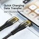 Дата кабель USB-C to USB-C 1.0m 100W black Essager (EXCTT1-XJ01-P) - зображення 8