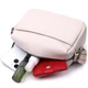 Сумка Vintage Женская на одно отделение из натуральной кожи Белая (22602) - изображение 5