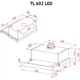 Вытяжка кухонная Perfelli TL 602 BL LED - изображение 7
