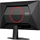 TFT 24.5" AOC 25G4SRE, Fast IPS, 300Гц, 2xHDMI, DP, чорно-червоний - изображение 3