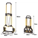 Тележка грузовая Stanley до 70кг, размер платформы 39х29см, вес 3,9кг (SXWT-FT580) - изображение 11