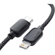 Дата кабель USB-C to Lightning 2.0m 20W black Essager (EXCTL-WLA01-P) - изображение 2