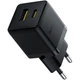 Зарядное устройство Baseus Palm Fast Charger C+U 20W black (P10111608113-00) - изображение 1