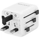 Перехідник Canyon Travel Adapter OnTour One EU/UK/US/AUS White (CNS-TA1005W) - зображення 2