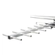 Антенна Romsat AV-27UV 170-230 МГц, 470-862 МГц, 4-7 dBi (VHF), 10-16 dBi (UHF) (AV-27UV) - изображение 3