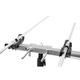 Антенна Romsat AV-27UV 170-230 МГц, 470-862 МГц, 4-7 dBi (VHF), 10-16 dBi (UHF) (AV-27UV) - изображение 5