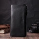 Гаманець ST Leather З натуральної шкіри Чорний (22527) - зображення 10