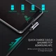 Дата кабель USB 2.0 AM to USB-C 3.0m 3A US284 90° corner black Ugreen (70255) - зображення 3