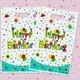 Пакети подарункові дитячі поліетиленові Happy Birthday 16 х 25 см 10 шт (031533) - зображення 2