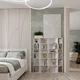 Стелаж книжковий Light №1 1200х160х1460 Білий діамант (GALT13010000000) - зображення 5