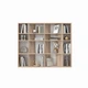 Стелаж книжковий Light №2 1200х160х1000 Дуб сонома світлий (GALT14130000000) - зображення 3