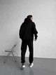 Худи мужской оверсайз с начесом Over XL черный - изображение 7