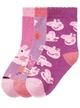 Шкарпетки дитячі для дівчинки Peppa Pig 31-34р Фіолетовий (23/100) - зображення 4