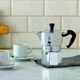 Гейзерна кавоварка Bialetti Moka Express 130 мл (3 чашки) з алюмінію срібляста (0001162) - зображення 4
