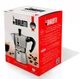 Гейзерна кавоварка Bialetti Moka Express 130 мл (3 чашки) з алюмінію срібляста (0001162) - зображення 8