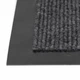 Mata pod drzwi SPRINGOS HA7534 prostokątna 150 x 90 cm czarno-grafitowa (5908455306263) - obraz 2