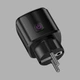 Розумна розетка WiFi TUYA 20A (Black) - изображение 1