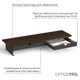 Подставка для монитора OfficePro MR145DW Dark Wood/Black - изображение 8