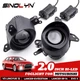 Mitsubishi Lanser 10. Противотуманные лазерные LED (лэд) фары линзы 70W Митсубиси лансер 10, 2009-2014г. EVO X - изображение 1