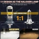 LED линза H7 mini 70W ближний свет свето-теневая граница T30 LED 6000K 12V - изображение 6