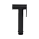 Лейка для гигиенического душа Qtap Rucni округлая QT889910842855OB Black Matt - изображение 4