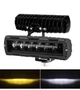 Универсальные ПТФ противотуманки LED фары на 6 линз и четкой СТГ!! 40W 12-24V (желтый + белая два режима) - изображение 2