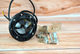LED фара кругла лінзована 2 режими (2шт) 40W ближній + дальній 12-24V (⌀77мм) фари на трактор МТЗ - зображення 6