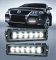 Универсальные ПТФ противотуманки LED фары на 6 линз и четкой СТГ!! 40W 12-24V (желтый + белая два режима) - изображение 1
