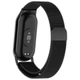 Ремінець Milanese Vanfone для Xiaomi Mi Smart Band 8/9/10, чорний (VANAX13006) - зображення 3