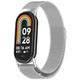 Ремінець Milanese Vanfone для Xiaomi Mi Smart Band 8/9/10, сріблястий (VANAX13007) - зображення 1