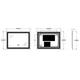 Дзеркало Zerix Alive MR06-80x60-REVERSE з LED Touch, Anti-fog, димером, регулятором яскравості (ZX6062) ( 24207 ) - изображение 6
