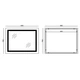 Зеркало Mixxus STYLE MR13-90x70-Reverse с Led Touch, Anti-fog, диммером, регулятором яркости (MI6667) - изображение 5