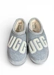 Слипоны UGG Tasman Fur Jersey Cozy (s/n 1142390), Серый, Размер 44 (US 11), 29 см - изображение 3