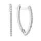 Серьги серебряные дорожка с фианитами Silver Style (20301.12 sku:2300103636983) - изображение 2