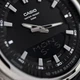 Мужские классические часы Casio AMW-880-1A серебристые с чёрным циферблатом - изображение 5