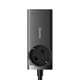 Зарядний пристрій Baseus GaN3 Pro Desktop Powerstrip AC+2xUSB-C+2xUSB 65W Black (PSZM000901) - зображення 2