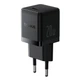 Зарядное устройство Baseus Palm Fast Charger USB-C 20W (USB-C to USB-C 60W Cable) Black (P10111602113-01) - изображение 2