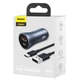 Зарядное устройство Baseus Golden Contactor Pro Quick Charger USB-C+USB QC4.0/PD 40W Dark Gray (TZCCJD-A0G) - изображение 6