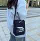 Мужская плечевая сумка Найк Heritage Monogram, Black - изображение 6