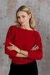 Джемпер Селеста ART KNIT червоний, L-XL 043018 - зображення 2
