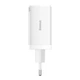 Зарядний пристрій Baseus GaN5 Pro 2xUSB-C+USB QC4.0/PD3.0 65W (USB-C 100W Cable) White (CCGP120202) - зображення 5