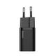 Сетевое зарядное устройство Baseus Super Si Quick Charger USB-C PD 25W Black (CCSP020101) - изображение 2